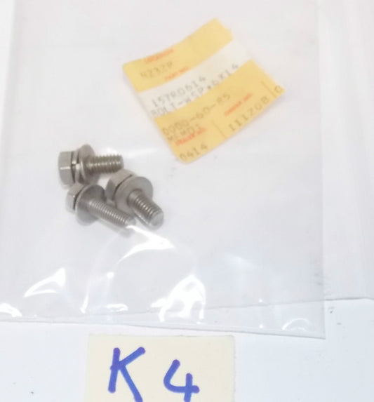 NOS OEM NEW KAWASAKI JET SKI 1989 1990 1991 1992 JB650 6x14 TANK BOLT 157R0614 - MotoRaider