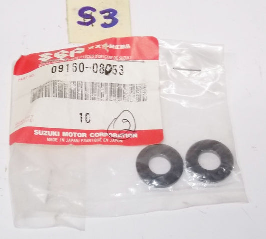 SUZUKI 1983 2007 ALT125 LT250 RM250 SP100 DR350 8.5XL9X2.3 WASHER 09160-08053 - MotoRaider