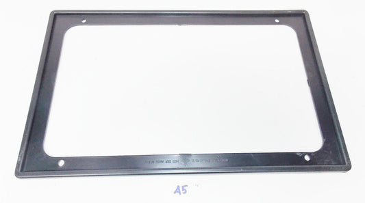 VINTAGE LICENSE PLATE BLACK FRAME 8.5"X13.5" 215X345MM CAR MERCEDES FERRARI AUDI - MotoRaider