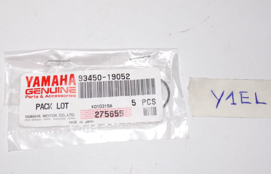 NOS YAMAHA 1978 2011 YZ250 YZ465 VIRAGO FAZER FJ1200 CIRCLIP 93450-19452 - MotoRaider