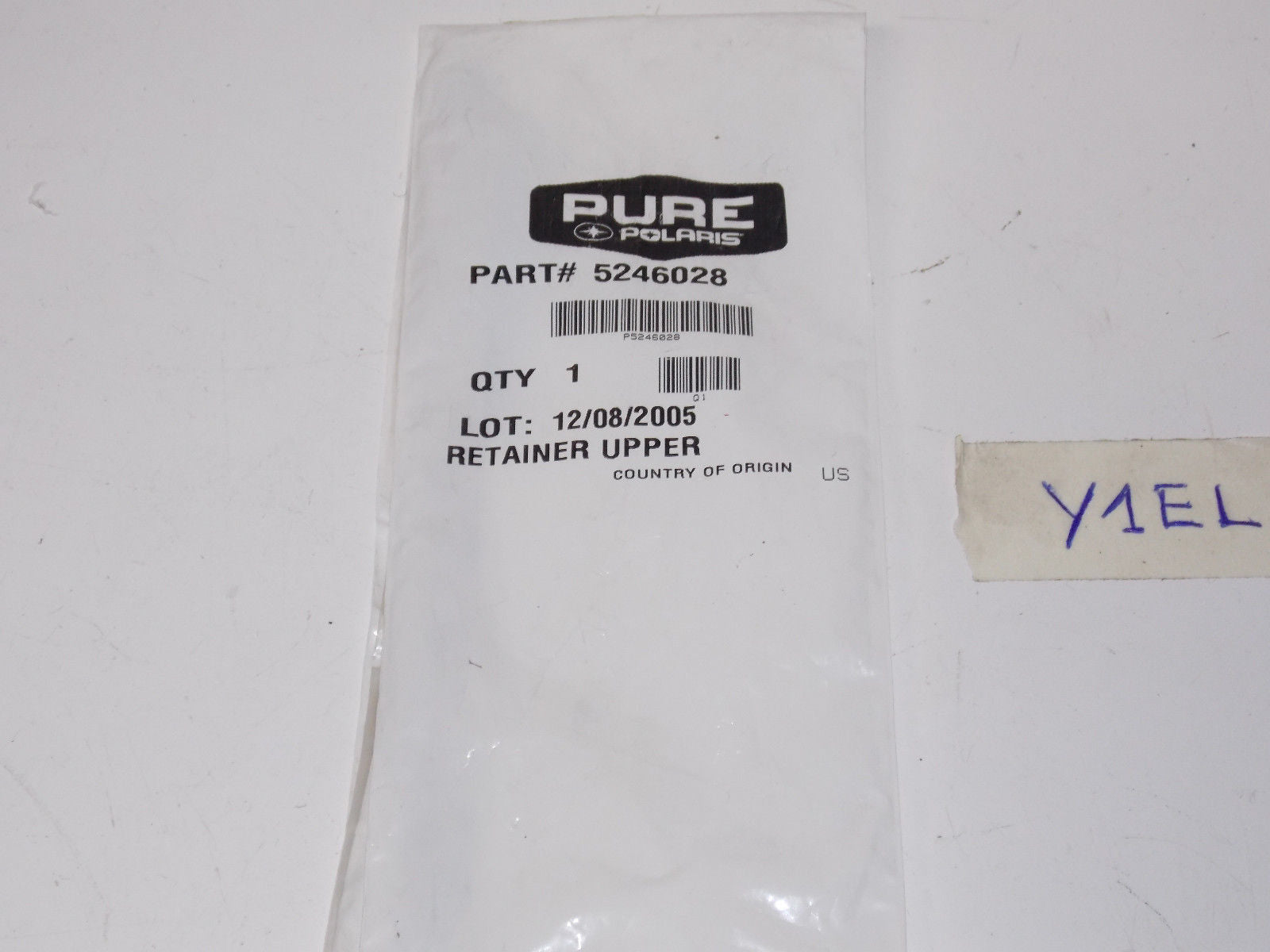 NOS POLARIS CLOSURE RETAINER 2002-14 5246028 600XC MAGNUM CAN-AM GSX600 RANGER - MotoRaider
