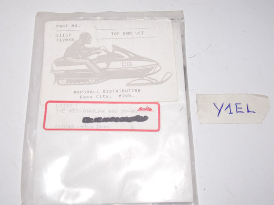 NOS JOHN DEER SNOW MOBILE 1979 1980 TRAILFIRE 440 TOP END KIT L1157 712048 - MotoRaider