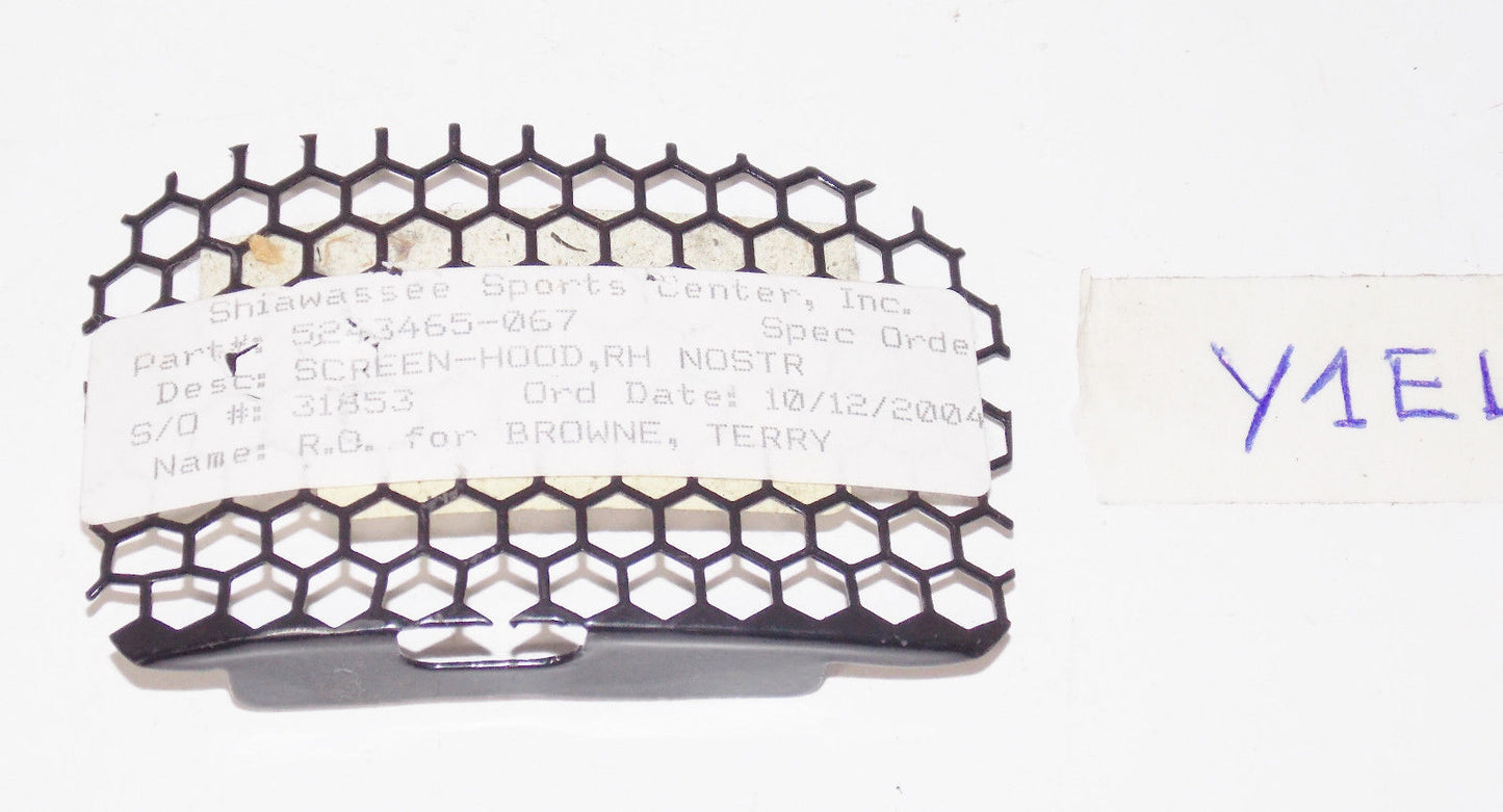 NOS POLARIS 440 500 600 700 8001999 2004 NOSTRIL SCREEN HOOD RH 5243465-067 - MotoRaider