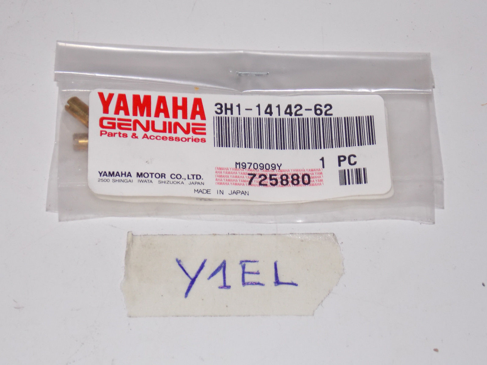 NOS YAMAHA PILOT JET 1998-03 3H1-14142-62 VENTURE 600 700 SX 600R 700SD VMAX 700 - MotoRaider