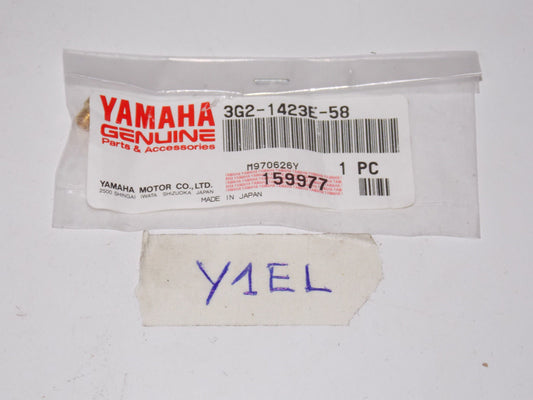 NOS YAMAHA MAIN JET 1994-06 3G2-1423E-58 VMAX 500 DK SRX 600 700 VENTURE 600 - MotoRaider