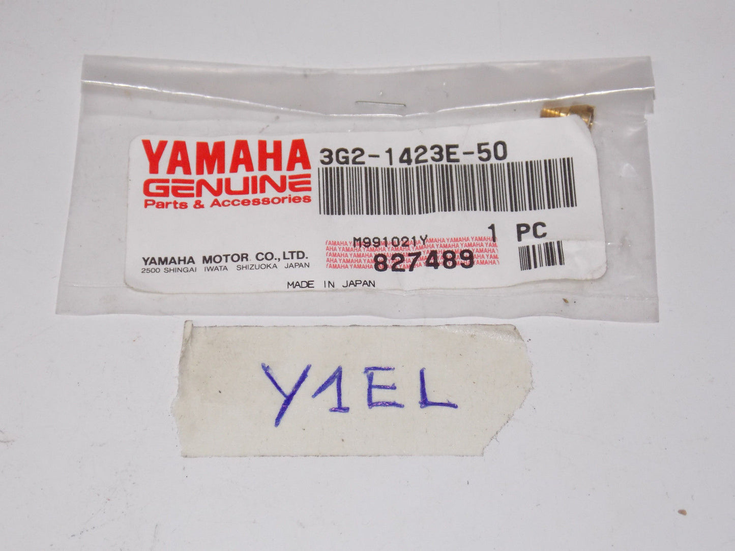 NOS YAMAHA MAIN JET 1994-06 3G2-1423E-50 PHAZER 11 LE ST VENTURE XL SX VENOM - MotoRaider