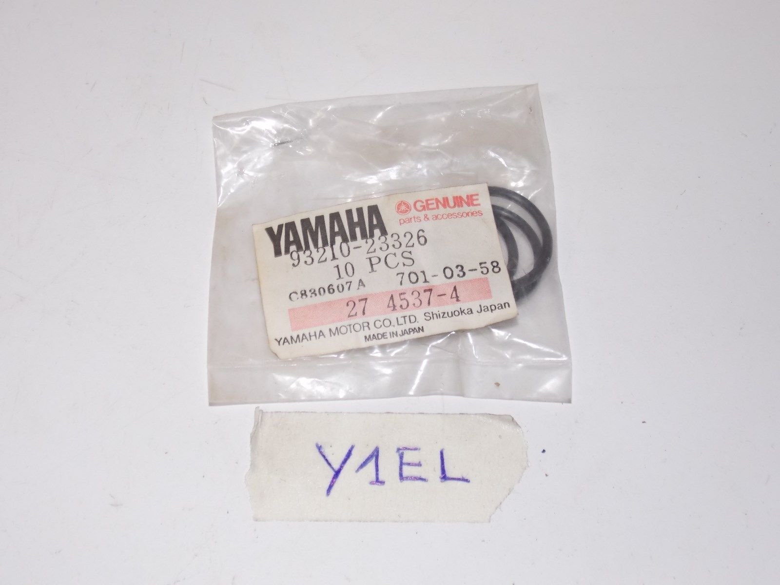 NOS YAMAHA  O-RING 1981-2011 93210-23326 ROADSTAR MM XV 1600ALM RIVA 125 200 - MotoRaider