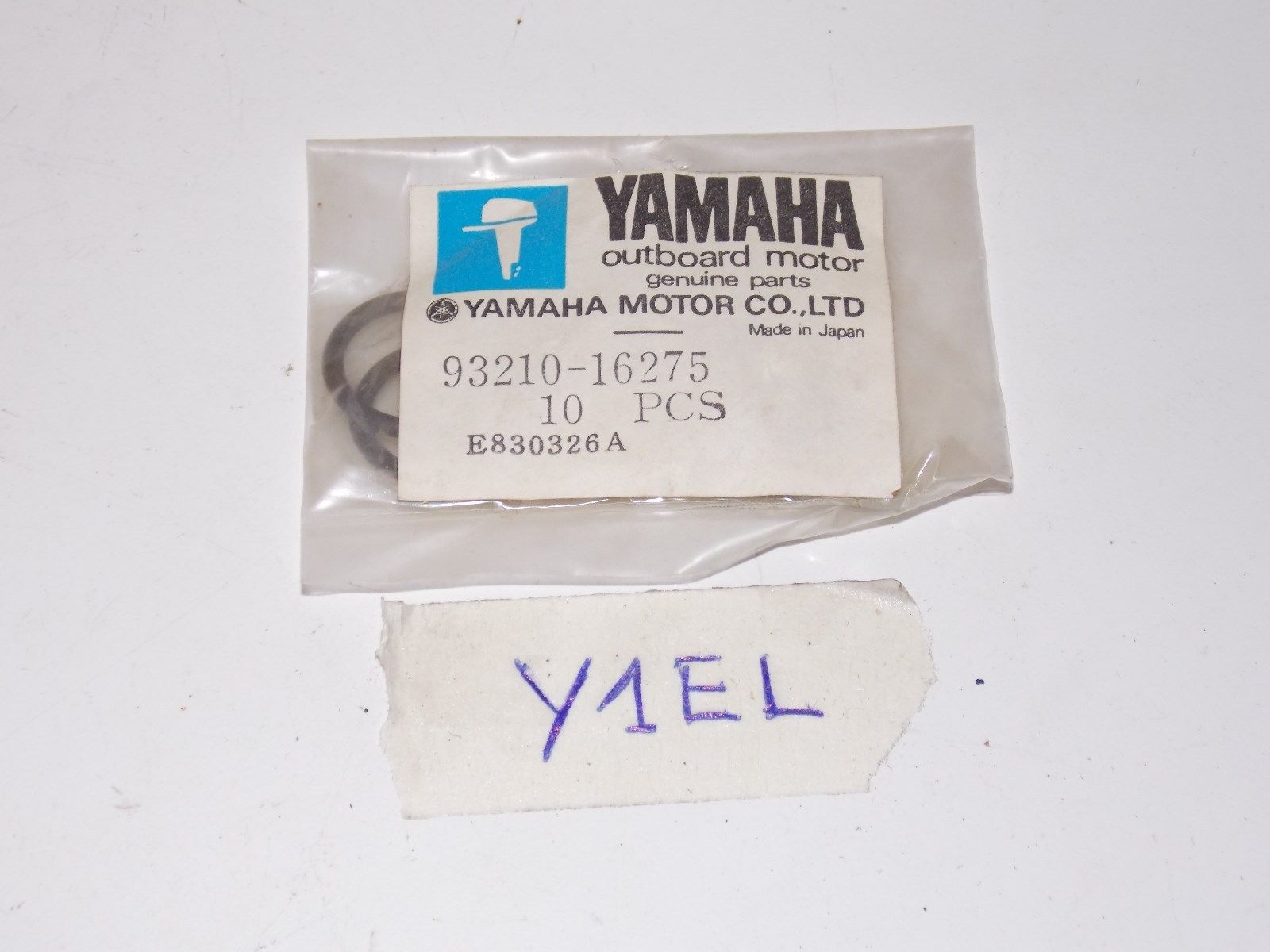 NOS YAMAHA  0-RING 1984-2011 93210-16275 150 ETXN 25 ELN 90 ETLN F25 ELRA F6 MLH - MotoRaider