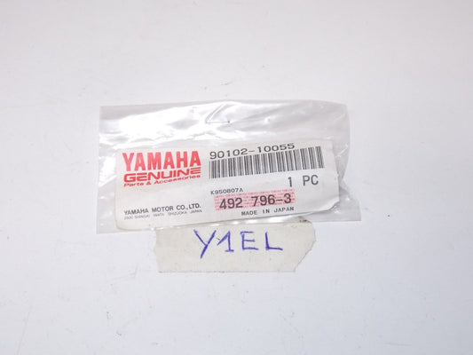 NOS YAMAHA  WITH HOLE BOLT 1984-1997 90102-10055 PHAZER INVITER OVATION VMAX-4 - MotoRaider