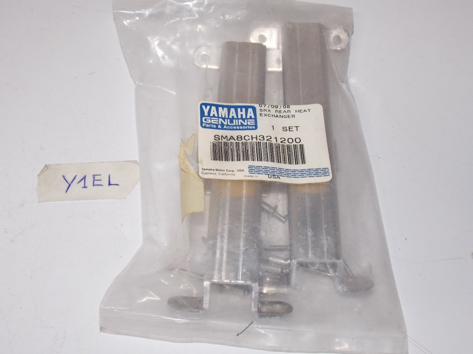 NOS YAMAHA SRX REAR HEAT EXCHANGER SMA-8EH32-12 - MotoRaider