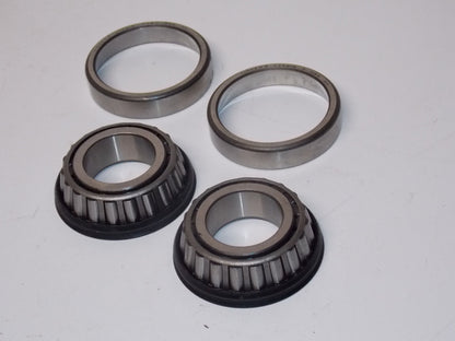 1 PAIR TIMKEN BEARING CUP AND CONE SET 44610 44643 MOTORCYCLE STEARING HEAD - MotoRaider