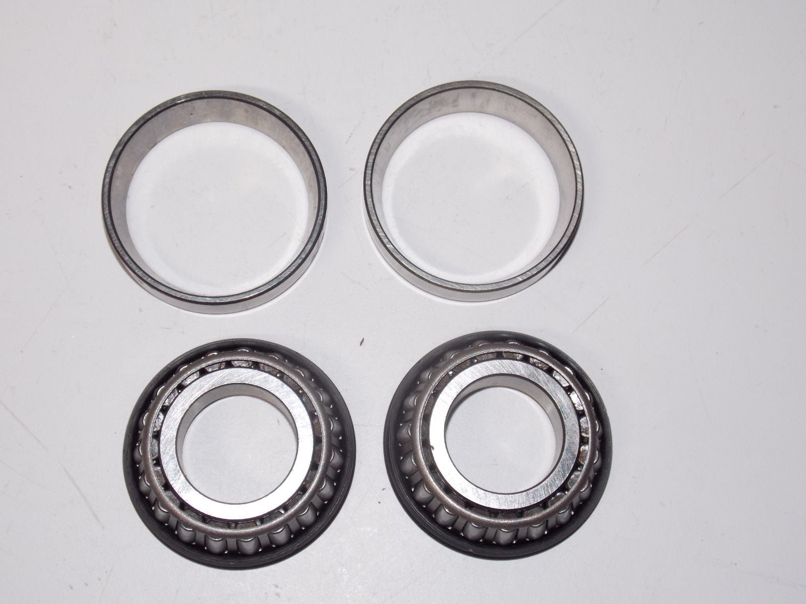 1 PAIR TIMKEN BEARING CUP AND CONE SET 44610 44643 MOTORCYCLE STEARING HEAD - MotoRaider