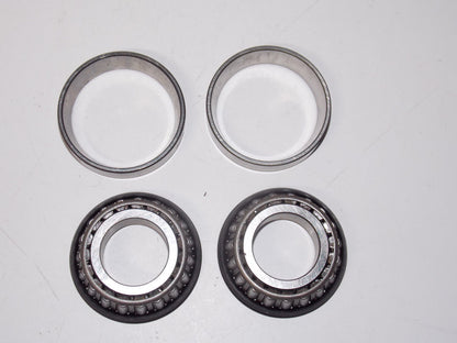1 PAIR TIMKEN BEARING CUP AND CONE SET 44610 44643 MOTORCYCLE STEARING HEAD - MotoRaider