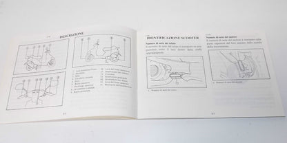 NEW 1992 MBK CR50 OWNER MANUAL BOOK IN ITALIAN YAMAHA SCOOTER MOTOBECANE - MotoRaider