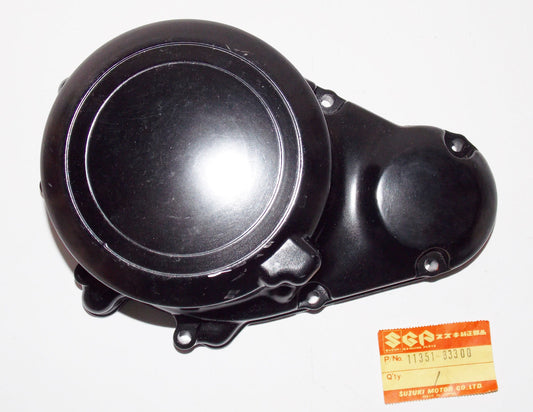 NEW NOS OEM SUZUKI 1983 GSX400 F GENERATOR MAGNETO COVER BLACK 11351-33300 - MotoRaider