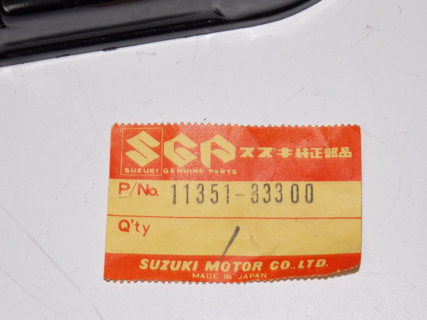 NEW NOS OEM SUZUKI 1983 GSX400 F GENERATOR MAGNETO COVER BLACK 11351-33300 - MotoRaider