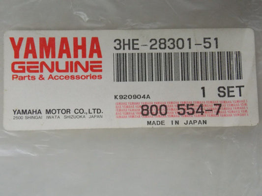 NOS YAMAHA  1991 FRZ600RB RBC LOWER COVER EMBLEM DECAL STICKER  3HE-28301-51 - MotoRaider