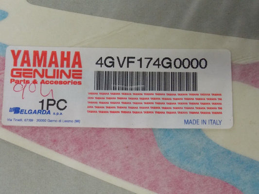 NOS YAMAHA  1993 1996 TT600K EMBLEM DECAL STICKER GRAPHIC MARK  4GVF174G0000 - MotoRaider