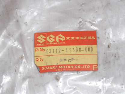 NOS OEM SUZUKI 1983 1984 1985 1986 GS550 BLACK INNER REAR FENDER 63112-43400-00 - MotoRaider