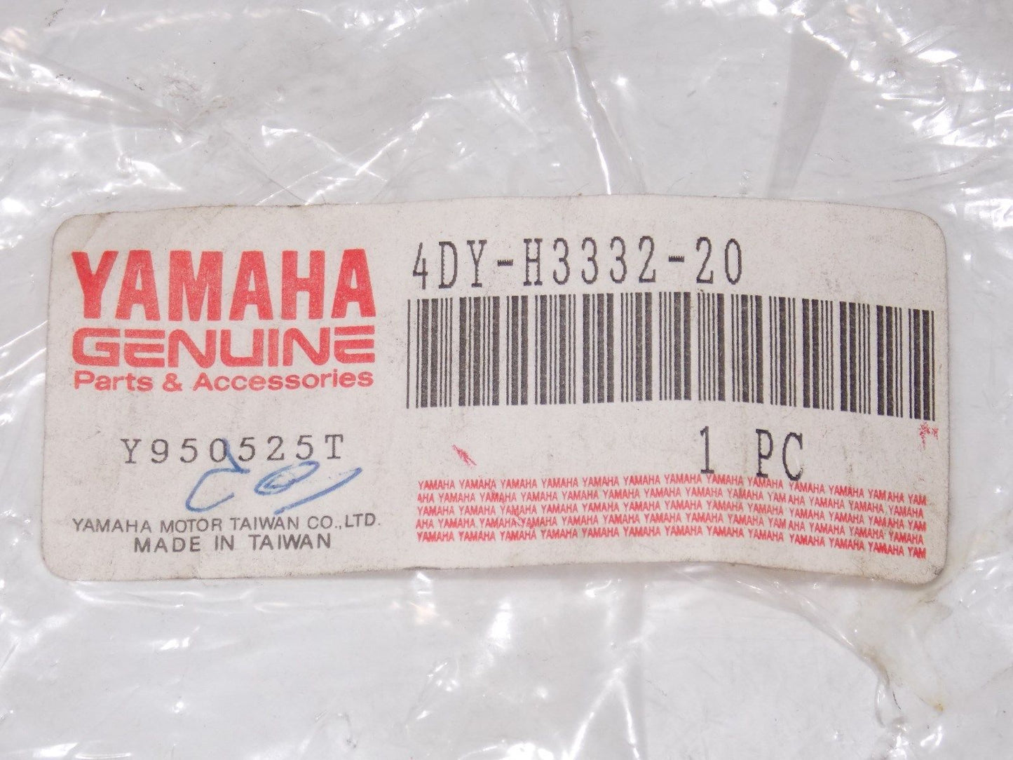 NOS YAMAHA 1995 TURN SIGNAL INDICATOR LENS FLASHER YA50T YA50Z 4DY-H3332-20 - MotoRaider