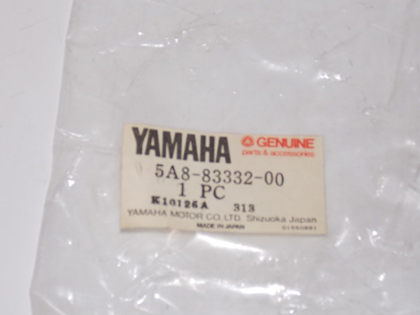 NOS OEM YAMAHA 1991 1993 1995 1987 1988 LENS FLASHER SR500 XV500 XV535 5A8-83332 - MotoRaider