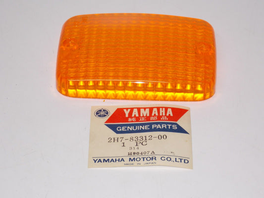 NOS YAMAHA 1978 1979 1980 1981 TURN SIGNAL LENS FLASHER BLINKER XS1100 2H7-83312 - MotoRaider
