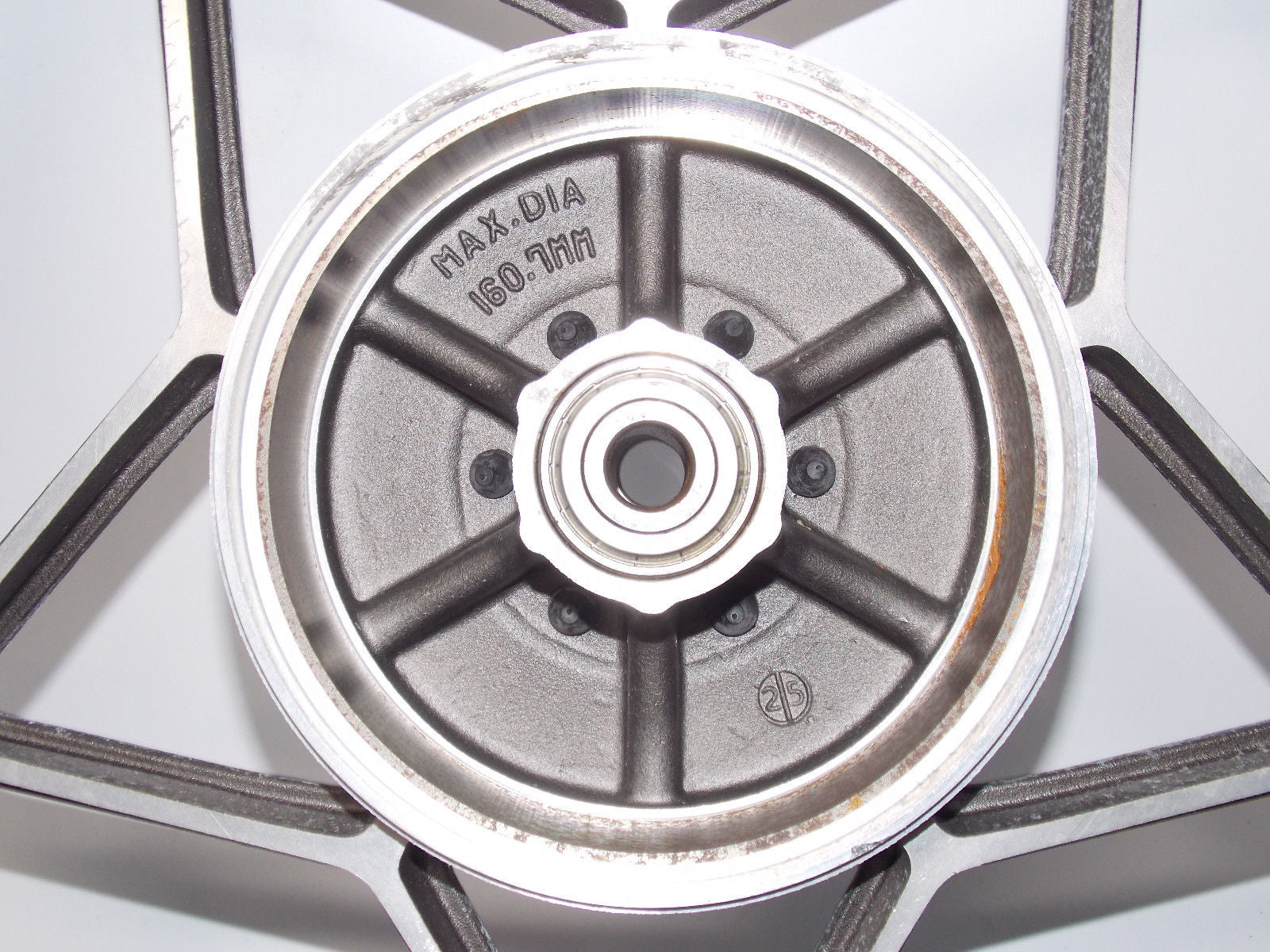 NEW 1980'S NOS 18" x 1.85 ENKEI BLACK ALLOY WHEEL FRONT SUZUKI TUBELESS JAPAN - MotoRaider