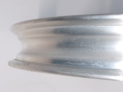 NEW 1980'S NOS 18" x 1.85 ENKEI BLACK ALLOY WHEEL FRONT SUZUKI TUBELESS JAPAN - MotoRaider
