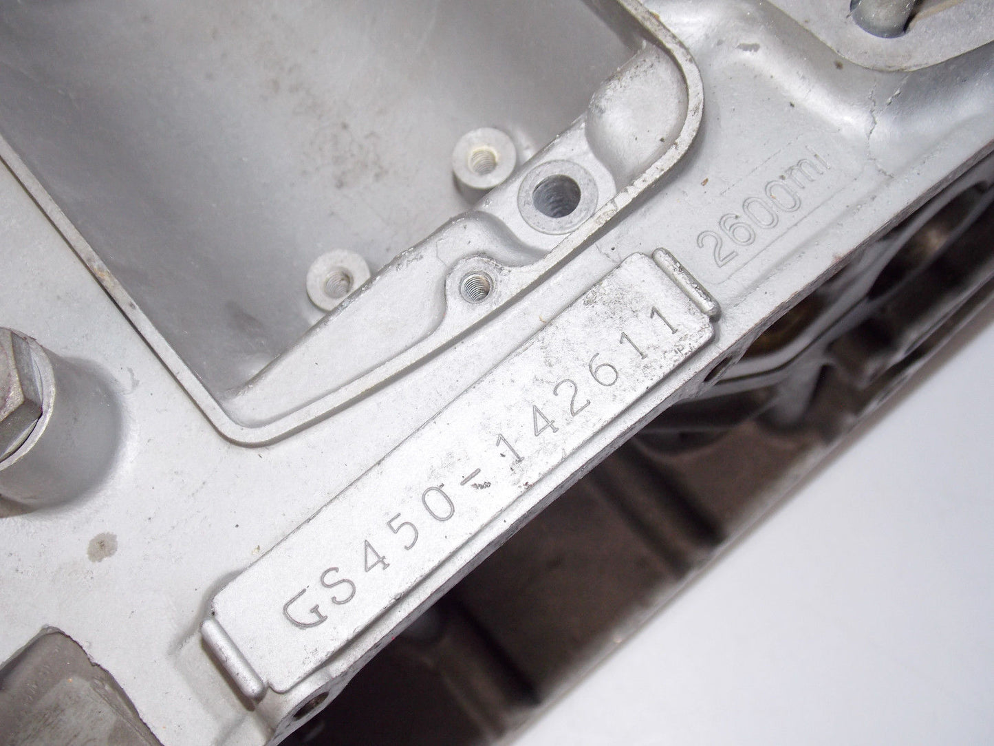 1980 SUZUKI GS450 TOP BOTTOM CENTER CASES GS 450 MOTOR ENGINE - MotoRaider