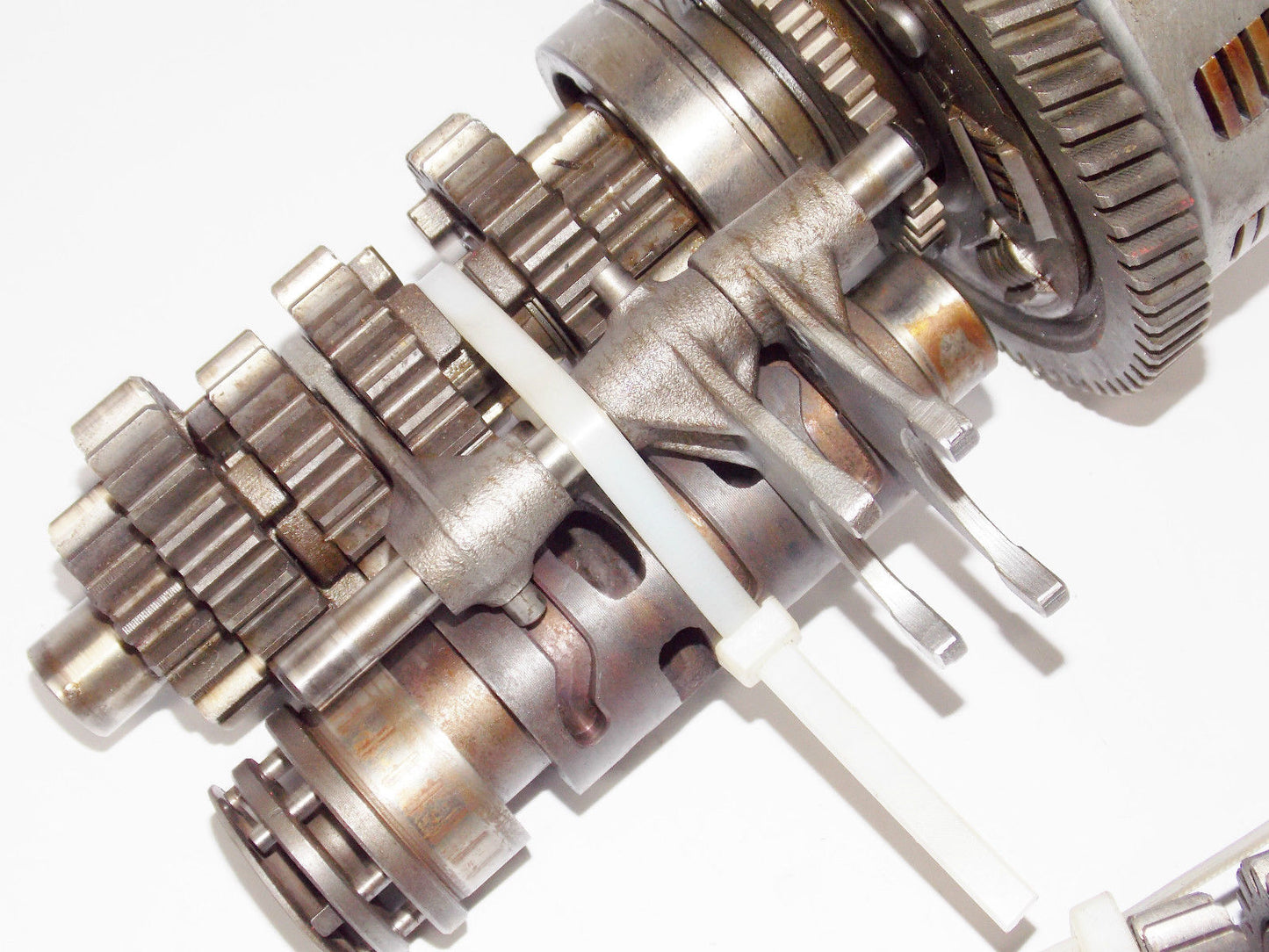 OEM 1980 SUZUKI GS450 TRANSMISSION CLUTCH ASSEMBLY MOTOR ENGINE GEARBOX GEAR - MotoRaider