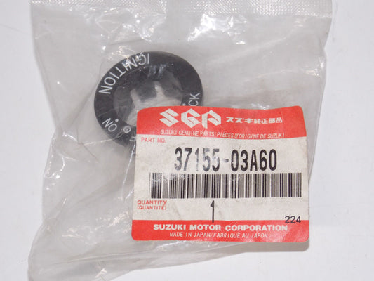 OEM NOS NEW SUZUKI SCOOTER 2000 AN150 STEERING LOCK CAP 37155-03A60 - MotoRaider