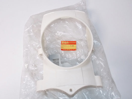 NOS OEM ORIGINAL SUZUKI 1980 1981 TS185 HEADLAMP HOUSING WHITE 51810-48506-13L - MotoRaider
