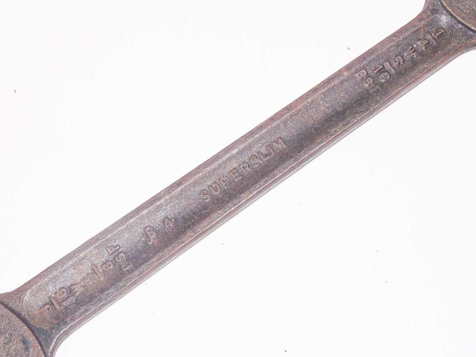VINTAGE MOTORCYCLE TW SUPERSLIM SPANNER 5/16 1/4 W 5/8 BSF B4 WRENCH TOOL NORTON - MotoRaider