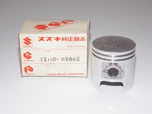 OEM NOS SUZUKI 1985 CP50 STD PISTON 12110-03A02 - MotoRaider