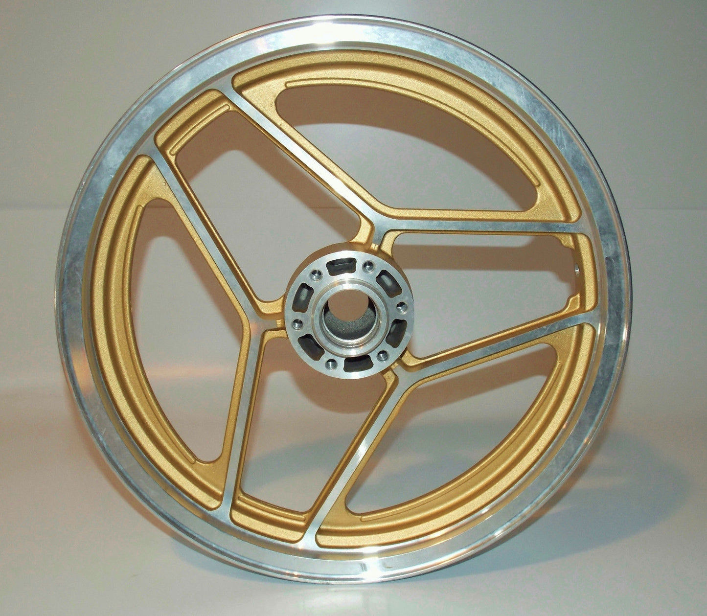 NOS SUZUKI 1983-84-85 GSX750 1.6-2.15 ASAHI ALLOY GOLD RIM WHEEL 54111-09310-19T - MotoRaider