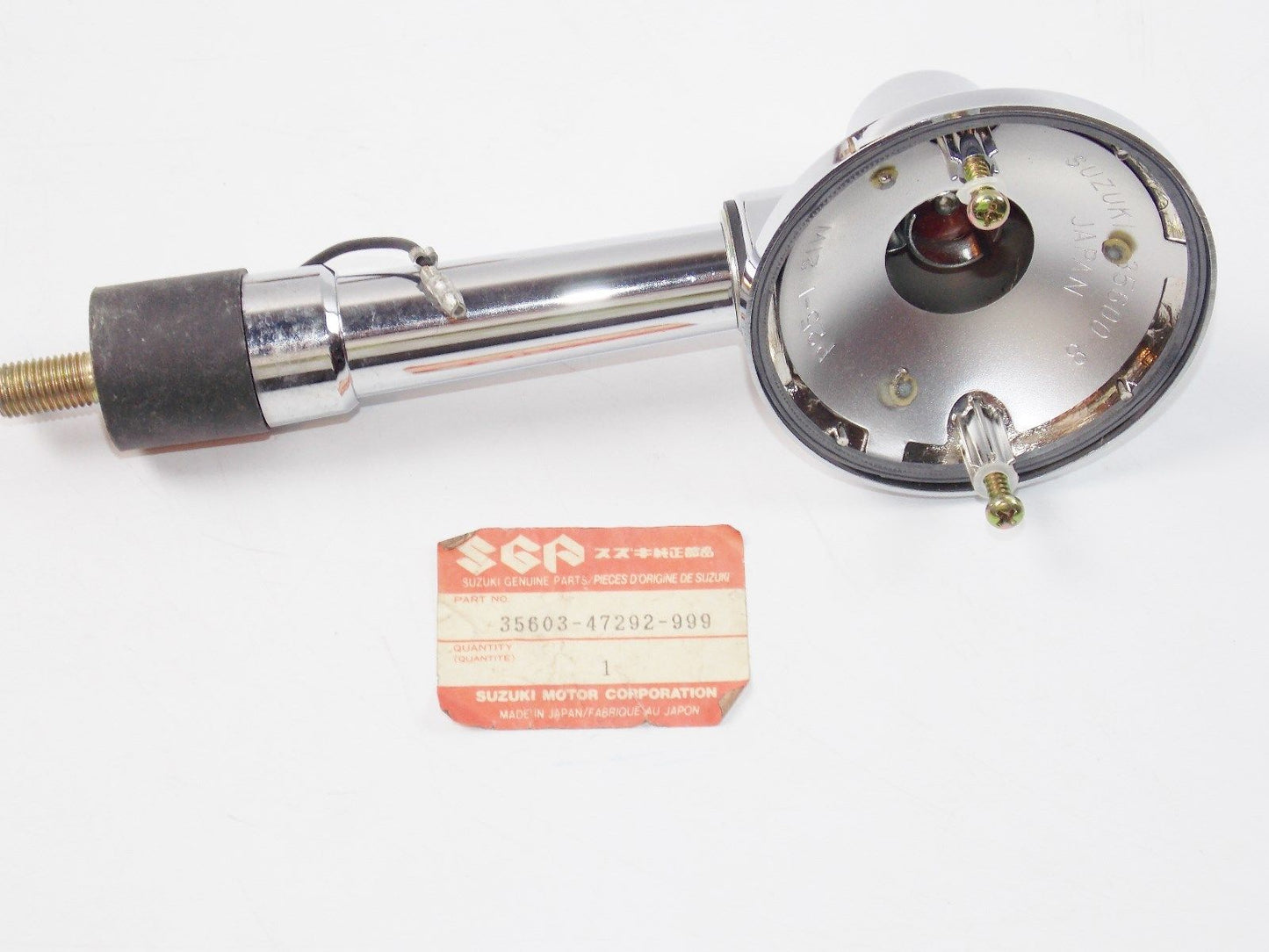 NOS SUZUKI 1980 1981 1982 1999 REAR TURN SIGNAL GSX400 GS450 550 35603-47292-999 - MotoRaider