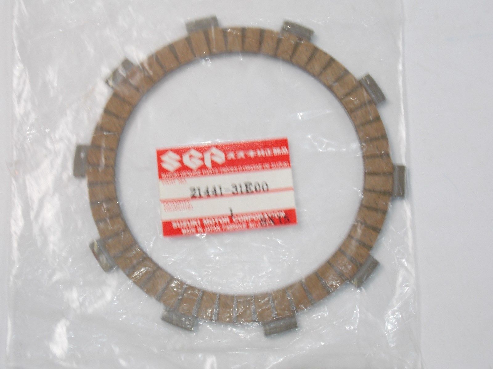 NOS SUZUKI 1994-2000 CLUTCH PLATE RF900 GSX-R750 GSF1200 21441-31E00 - MotoRaider
