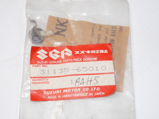 NOS SUZUKI 1972 2012 GT550 GT750 LT300 VS700 GSX MOTOR BRUSH SPRING 31135-65010 - MotoRaider