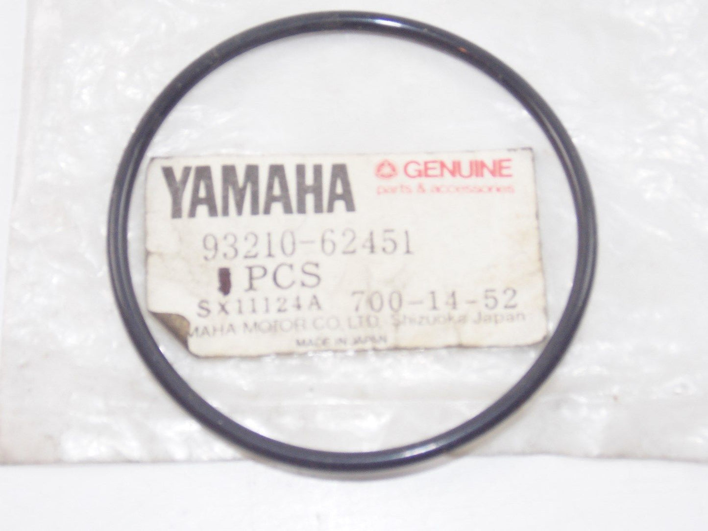 NOS YAMAHA  1970-1983  O-RING TX650   XS650    93210-62451 - MotoRaider