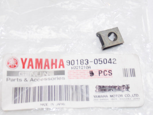 NOS YAMAHA 1988-2013  SPRING NUT  YFB250 YFM400 YZF600 VJ50 CY50   90183-05042 - MotoRaider