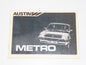 1980 AUSTIN MINI METRO OWNER MANUAL BOOK BOOKLET IN ITALIAN - MotoRaider