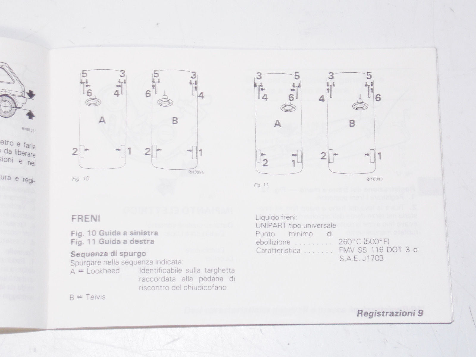 1980 AUSTIN MINI METRO OWNER MANUAL BOOK BOOKLET IN ITALIAN - MotoRaider
