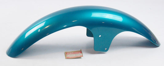 NOS SUZUKI 1988 1989 1990 1991 BLUE FRONT FENDER VS750 53110-38A10-13L - MotoRaider