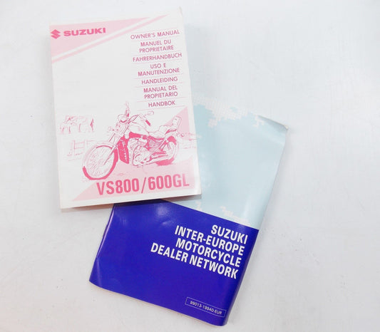 NEW SUZUKI 1995 OWNER'S MANUAL VS600/800  99011-39A55-042 - MotoRaider