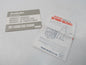 NEW SUZUKI 1981 OWNER MANUAL SE1500/2500 ENGLISH FRENCH ITALIAN 99011-90220-01D - MotoRaider