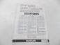 NEW SUZUKI 1991 SETUP MANUAL GSXR750WN ENGLISH FRENCH GERMAN 99505-01222-011 - MotoRaider