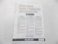 NEW SUZUKI 1991 SETUP MANUAL VX800N ENGLISH FRENCH GERMAN  99505-01032-011 - MotoRaider