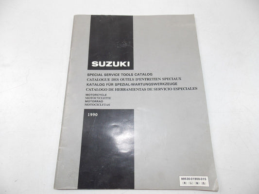 NEW SUZUKI 1990 SPECIAL SERVICE TOOLS CATALOGUE BOOK  99530-01900-015 - MotoRaider