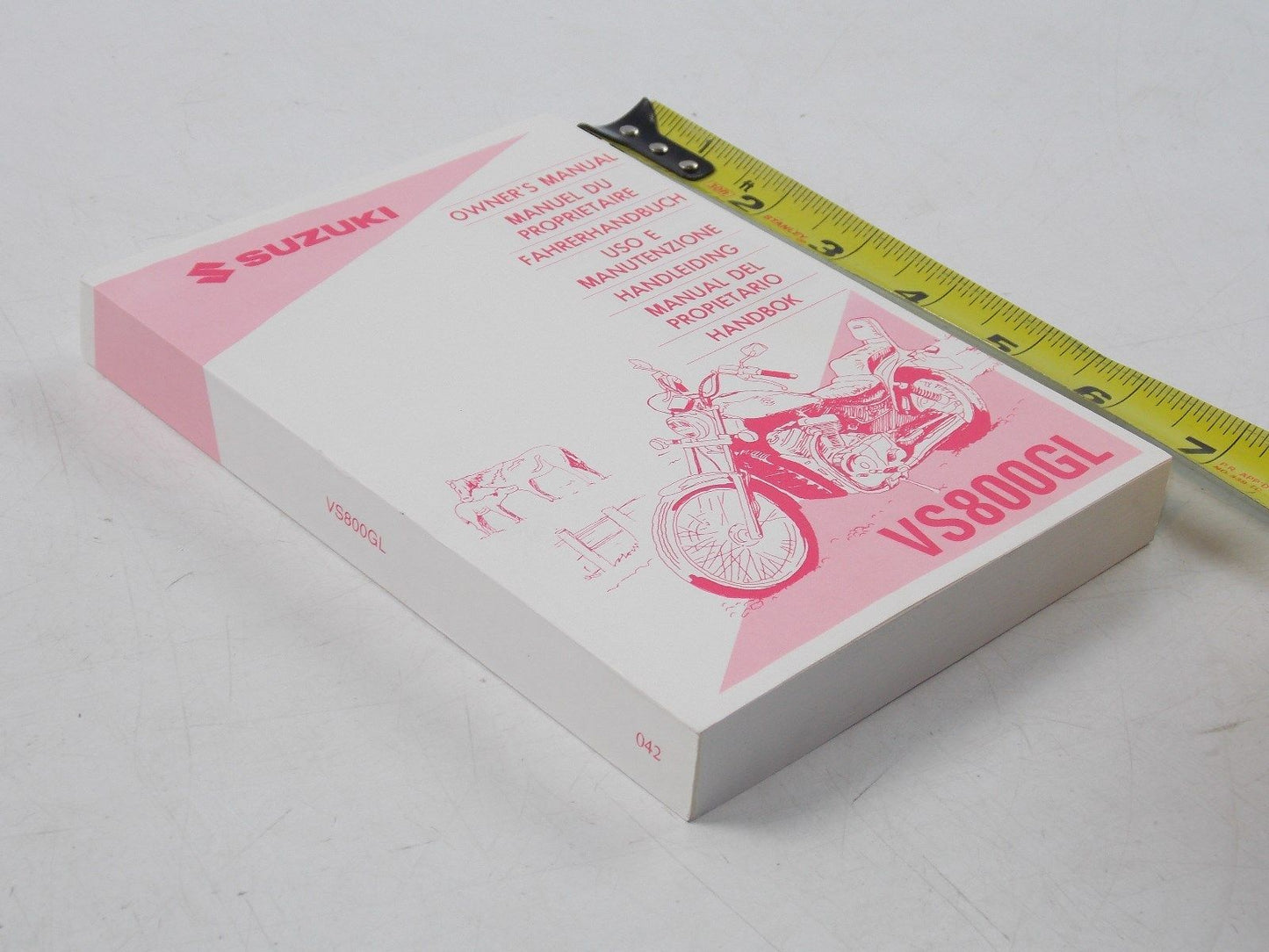 NEW SUZUKI 1994 OWNER'S MANUAL VS800GL 99011-39A54-042 - MotoRaider