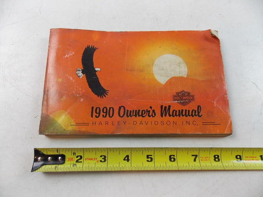 NEW HARLEY1990 OWNER'S MANUAL BOOK 99466-9 - MotoRaider